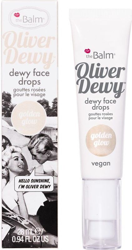 theBalm Oliver Dewy Gezichtsdruppel Highlighter 28 ml Gouden gloed