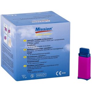 Cholesterol prikpennetjes/lancetten 25st