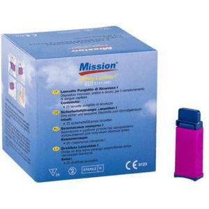 Cholesterol prikpennetjes/lancetten 25st