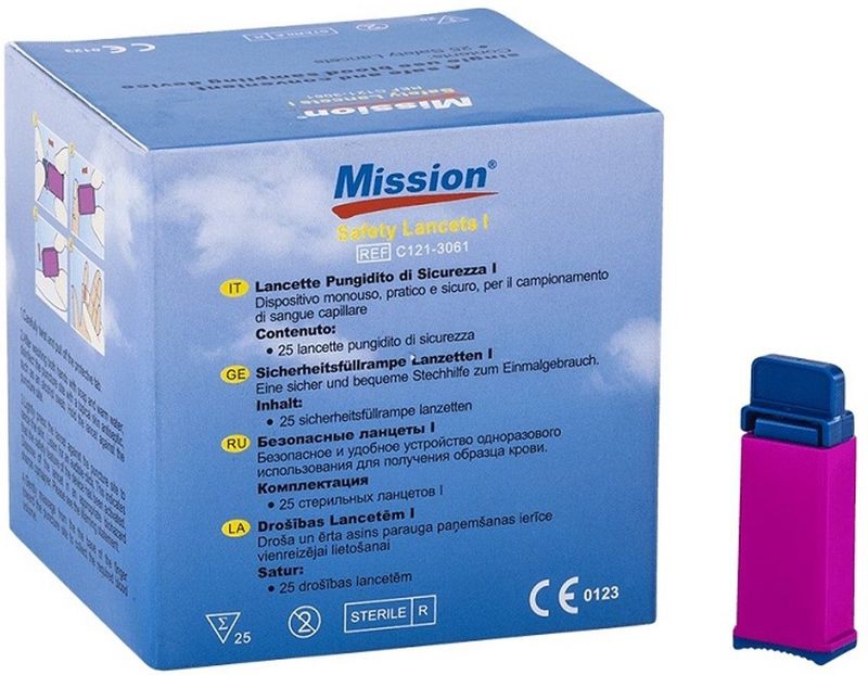 Cholesterol prikpennetjes/lancetten 25st