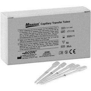 Mission - 3-in-1 Cholesterol Capillairen - 35 µl - 50 Stuks