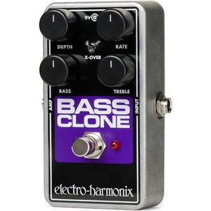 electro-harmonix Elektrische Bass Effect met Bass Clone Chorus Filter Synthesizer