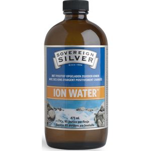Sovereign Silver - ION Water - Colloïdaal Zilverhydrosol - Gluten- en GGO-vrij - Vegan