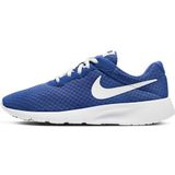 Nike - Tanjun - Sneakers - Kinderen - Blauw/Wit - Maat 36.5