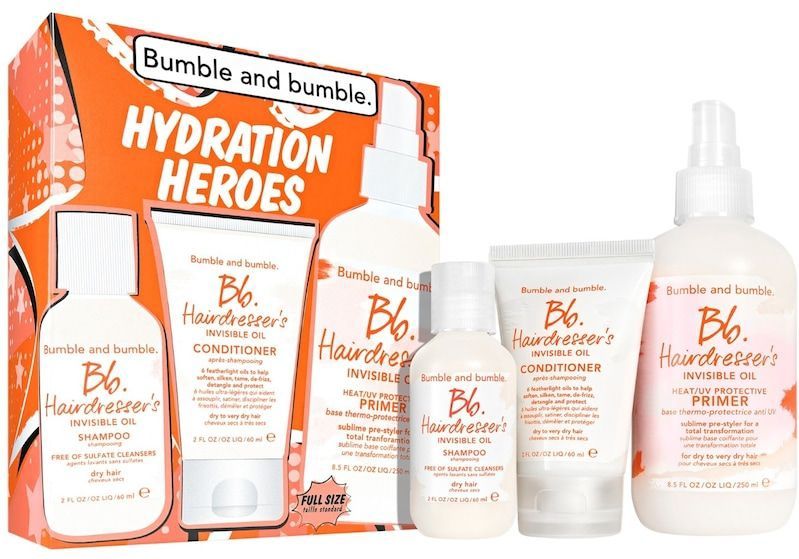 Bumble and Bumble - Hydration Heroes - Set - 250ml en 60ml - Hittebescherming en Hydratatie
