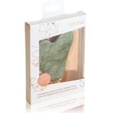Zoë Ayla gua sha steen - Jade gua sha schrapers - 100% echte jade - Groen