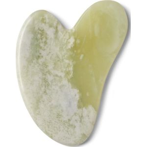 Zoë Ayla gua sha steen - Jade gua sha schrapers - 100% echte jade - Groen