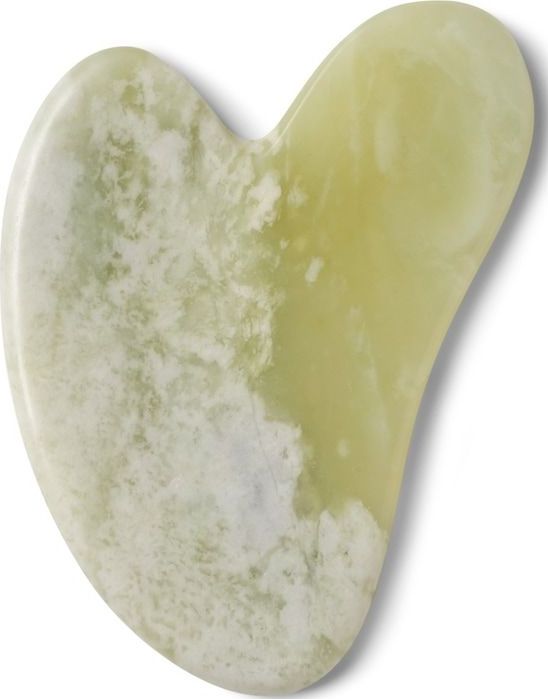 Zoë Ayla gua sha steen - Jade gua sha schrapers - 100% echte jade - Groen