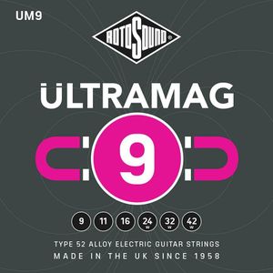 Rotosound UM9 Ultramag elektrische gitaarsnaren 9-42