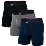 Saxx Underwear - Vibe Xtra - Boxershorts - Marine Blauw - 3-pack
