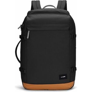 Pacsafe GO Carry-on Backpack - Rugzak - Jet Black - Gerecycled Polyester - 44 L - RFID-blokkerend