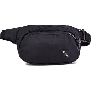 Pacsafe Vibe 100 - anti-diefstal heuptas - heuptas, Zwart (Jet Black), Modern