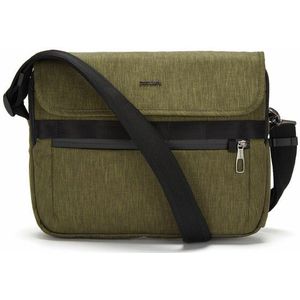 Pacsafe Metrosafe X Messenger Laptoptas - 8 L - RFID-blokkerend - 12 inch - Rugzak - Rugtas - Anti-diefstal - Schoudertas - Groen