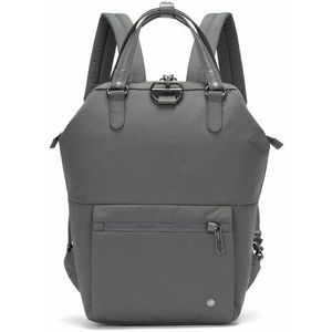PACSAFE Citysafe CX Mini Backpack ECONYL - Anti diefstal Backpack - 11 L - Grijs (Storm)