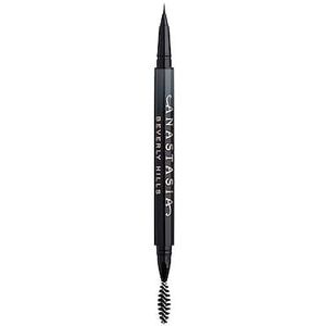Anastasia Beverly Hills - Microstroke Brow Pen - Ebony - 0.5 ml - Wenkbrauw Make-up