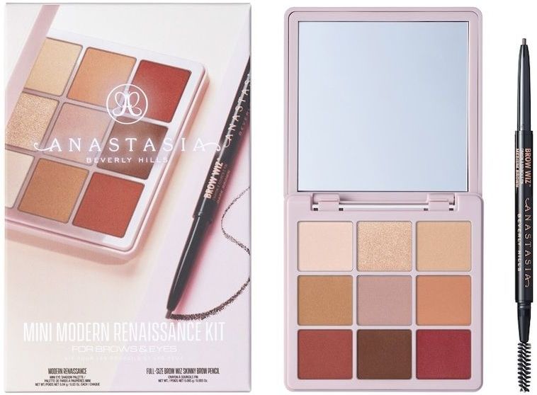Anastasia Beverly Hills Mini Modern Renaissance Kit voor wenkbrauwen en ogen Sets & paletten Dark Brown