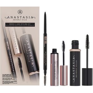 Wenkbrauw Make-up - Trio - Ultradun Potlood - Mini Gel - Mini Mascara