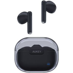 Aukey - Draadloze In-ear Oordopjes - Zwart - Oplaadcase - 5 Uur Speeltijd
