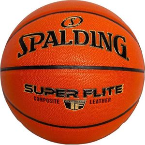 Spalding Super Flite Ball 76927Z, Unisex, Oranje, basketbal, maat: 7