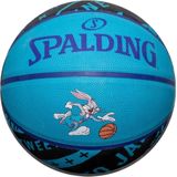 Spalding Space Jam Tune Squad Bugs Ball 84598Z, Unisex, Blauw, basketbal, maat: 7