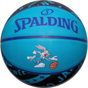 Spalding Space Jam Tune Squad Bugs Ball 84598Z, Unisex, Blauw, basketbal, maat: 7