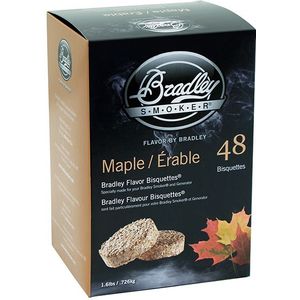 Bradley Smoker | Bisquettes Esdoorn | 48 Stuks