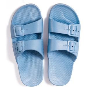 Pantoletten Freedom Moses Basic Blau