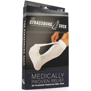 Originele Strassburg Sock Nachtspalk Wit Medium