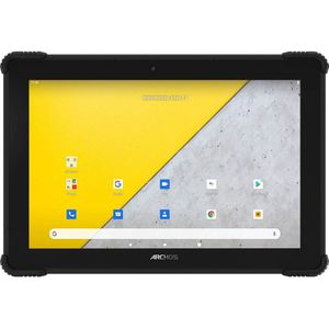 Archos T101X 4G tablet, gehard, WLAN en 4G, schokbestendig, IP 54 (display 10,1 inch / 25,6 cm), IPS HD, Quad-Core-processor, 2 GB RAM, 32 GB geheugen, batterij 8000 mAh, Android 10)