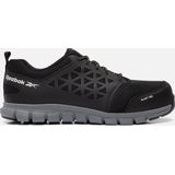 Reebok - Excel Light 1031 S1P - Werkschoen - Zwart - Antistatisch, Oliebestendig, Slipweerstand