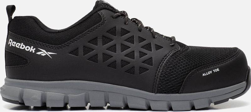 Reebok - Excel Light 1031 S1P - Werkschoen - Zwart - Antistatisch, Oliebestendig, Slipweerstand