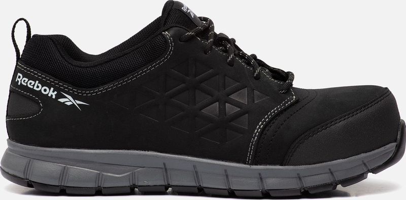 Reebok - Excel Light 1036-1 S3 Werkschoen - Zwart - Lichtgewicht - Antistatisch