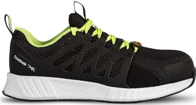 Reebok - Fusion Flexweave Work 1073 - Werkschoen - Zwart/Geel - ESD S1P
