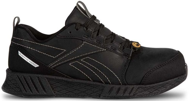 Reebok - Fusion Flexweave Formidable 1080 ESD S3 - Werkschoen - Zwart - Waterafstotend Leer, Antislip Loopzool