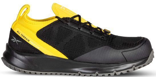 Reebok - Allterrain IB4095 - Werkschoenen - Zwart/Geel - S3 - Anti-slip, Aluminium Beschermneus, Kevlar Anti Perforatiezool