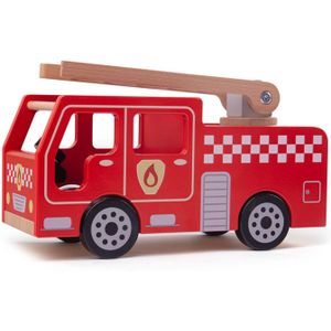 Bigjigs Houten Brandweerwagen