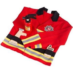 Bigjigs verkleedkleren met accessoires Brandweer (EXCL HELM!)