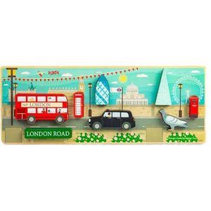 Bigjigs Houten Londen Chunky Puzzel, 8st.