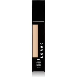 LORAC PRO Foundation, Fond de Teint, Couvrance Moyenne à Complète, avec Vitamine C, Sans Parfum et Vegan, Cruelty Free, Teinte 3 - Clair, sous-tons neutres chauds