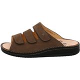 Finn Comfort - Korfu - Herenslippers - Tabak - Nubuck - Varkenvoering