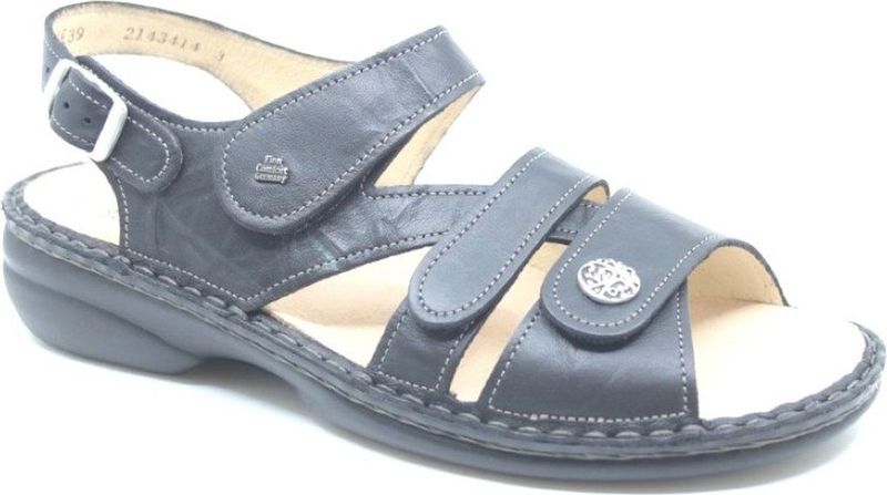 Finn Comfort - Gomera Sandal - Sandalen - Zwart - Leer