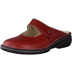 Finn Comfort Stanford Clogs voor dames, rood (red), 41 EU