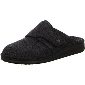 Finn Comfort - TIROL - Pantoffel - Grijs - Wol - Klittenband