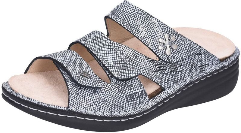 Finn Comfort - Grenada - Slippers - Blauw - Leer