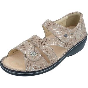 Finn comfort- Sintra sandaal met dichte hiel sesame