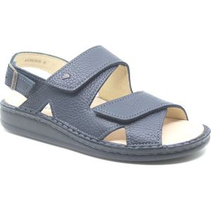 Finn C. - Toro - Sandaal - Blauw - Lederen, Gesp en Klittenband Sluiting