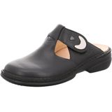 Finn Comfort - Muiltje - Zwart - Hoogwaardig Leer - Klittenbandsluiting