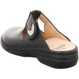 Finn Comfort - Muiltje - Zwart - Hoogwaardig Leer - Klittenbandsluiting