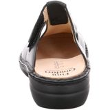 Finn Comfort - Muiltje - Zwart - Hoogwaardig Leer - Klittenbandsluiting