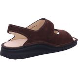 Finn Comfort BENIN 01452-751432 Bruine heren sandalen met klittenband sluiting